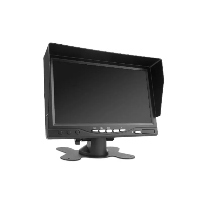 7-inch LCD Màn hình máy tính để bàn Màn hình xe giám sát hỗ trợ cho nhiều ngôn ngữ Sản phẩm mới