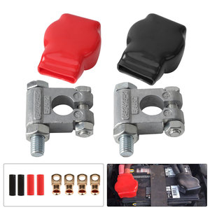 CNSPEED Battery <b>Terminals</b> A52425-2 Screw Type Positive Negative With Cover For Car Truck - Product Image 5