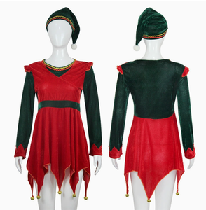 Disfraz <span class=keywords><strong>de</strong></span> Papá Noel para Navidad, disfraz <span class=keywords><strong>de</strong></span> Navidad para <span class=keywords><strong>mujer</strong></span>, trajes rojos <span class=keywords><strong>de</strong></span> Año Nuevo, ropa <span class=keywords><strong>de</strong></span> carnaval <span class=keywords><strong>de</strong></span> Halloween, juego <span class=keywords><strong>de</strong></span> rol - Product Image 4