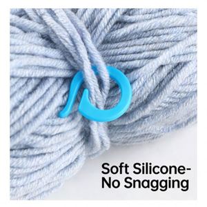 Crochet Weaving Kit <b>Square</b> Cotton Yarn Knitting <b>Tools</b> Eco-Friendly Soft DIY Accessories Beginner Learning Starter Pack Portable - Product Image 2