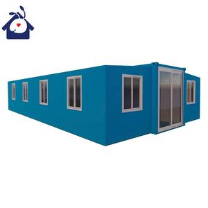 Casa contenedor extensible plegable de lujo de 40 pies y 20 pies para acampar, casa prefabricada pequeña, casa prefabricada contenedor portátil - Product Image 1