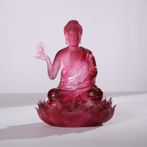 Statuettes <span class=keywords><strong>de</strong></span> la médecine traditionnelle chinoise, statue en verre <span class=keywords><strong>bleu</strong></span>, <span class=keywords><strong>bouddha</strong></span>, sept Avatar, vente en gros, d'usine, - Product Image 3