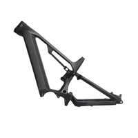 Rangka Karbon Sepeda Gunung Dengfu E22 E23 Full Frameset 1000W Bafang M620 Kit 48V 52V Paket Baterai Lithium
