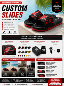 Henghao Factory Wholesale New Style Sandal Custom Oem Pu Sole 3d Rubber Logo <strong>Comfy</strong> Design Your Logo Custom <strong>Slides</strong> With Padding - Product Image 6
