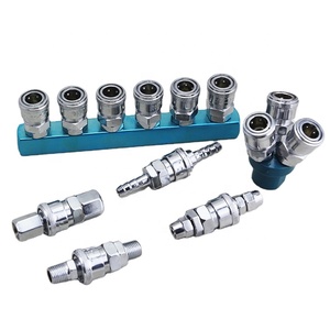Connecteur de couplage <span class=keywords><strong>rapide</strong></span> pneumatique de type C autobloquant de matériel de fer du Japon pour le compresseur d'<span class=keywords><strong>air</strong></span> - Product Image 1