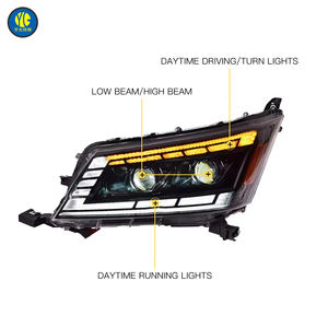YU GUANG для Toyota Hiace <span class=keywords><strong>300</strong></span> 2019 2022 автомобильные аксессуары Фары в сборе передние светодиодные фары модернизировать прочный головной свет - Product Image 5