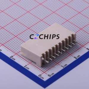 BH10B-XH-2(LF)(SN) Wire-to-Board Pin Header Through hole Component (THT),P=2.5mm Connector 1x10P 2.5mm Through Hole XH - Product Image 2