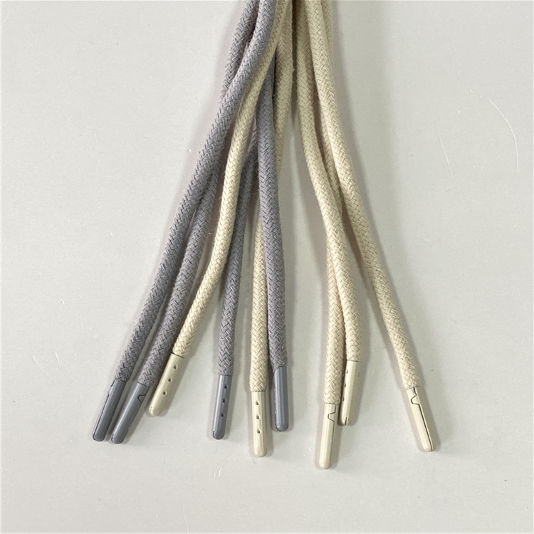 Wholesale Hoodie Pants 1.4M Length Polyester Cotton Round Bulk Drawstring Cords