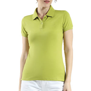Polo de Mujer con Cuello Redondo, Mezcla de Algodón, Suave y Elástico, Manga Corta, Estilo Casual para Golf y Tenis, Ajuste Cómodo y Femenino - Product Image 6