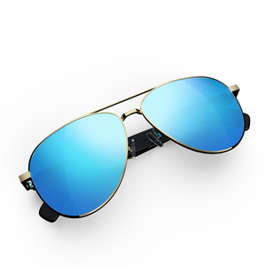 BT 5.4 Touch Smart Sunglasses Noise Cancelling Waterproof Design Foldable Lightweight Quick-Dry Wireless Audio <b>Microphone</b> for - Product Image 3