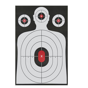 กระดาษซิลลูเอทยิงปืนยี่ห้อ DaQin ขนาด 23x34 นิ้ว ขายส่ง มีหลายสีให้เลือก เหมาะสำหรับฝึกซ้อมยิงปืนกลางแจ้ง - Product Image 6