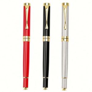 High Quality Luxury Custom Logo Ballpoint <b>Pens</b> with Gift <b>Box</b> Packing Black Ink 0.5mm Writing Width - Product Image 3
