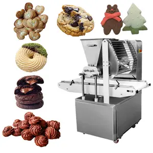 Máquina depositadora de galletas comercial, máquina automática para hacer galletas pequeñas, máquina para hacer galletas de La Fortuna