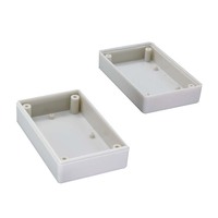 Boîtier de projet compact en plastique ABS, coque personnalisée pour carte PCB, boîtier de jonction DIY, boîtier électronique, indice de protection IP54, certifié ISO9001