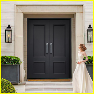 Porte de sécurité double battant pour <span class=keywords><strong>villa</strong></span>, en aluminium moulé et cuivre, finition de surface, ouverture latérale, pour entrée - Product Image 3