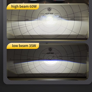 Double Laser-Enhanced GPNE KF5 + <span class=keywords><strong>2</strong></span> 3.0Inch 60W Bi-LED Fog Lamps 5500K Universal Car Front Fog Assembly - Product Image 5