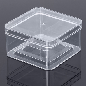 Caja de Acrílico Personalizada SUNSHING para Postres, Caja Cuadrada Transparente para Galletas, Exhibidores de Pasteles, Contenedor de Empaque para Tartas de Piña - Product Image 2
