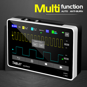 Oscilloscope numérique FNIRSI 1013D, tablette numérique, double canal, bande passante 100M, fréquence d'échantillonnage 1GS, mini oscilloscope numérique - Product Image 2