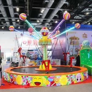 Parc d'attractions intérieur pour enfants, trampoline sautant à l'élastique pour 6 personnes - Product Image 1