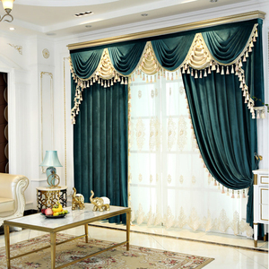 Tende di Lusso in <span class=keywords><strong>Velluto</strong></span> <span class=keywords><strong>Blu</strong></span> Scuro Completamente Oscuranti Personalizzabili per Progetti Alberghieri - Product Image 1