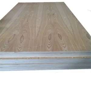 Folha de madeira comercial de madeira de carneiro jia mu jia oak plywood de 4mm