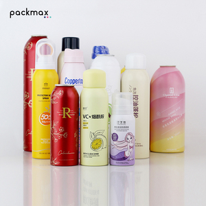Multi-Size In Stock Natural Color Waist Aluminum Bottle for <b>Sunscreen</b> Hair Spray - Empty Cosmetic Aerosol Can Wholesale - Product Image 5