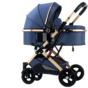 Nuevo Modelo 3 en 1 carrito de juguete para caminar para bebés/carrito de transporte para niños para bebés/cochecito de bebé de juguete plegable ligero