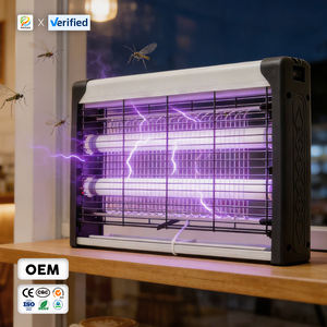 売れ筋OEM電気LED蚊取り器高効率ハエ取りランプ蚊取りザッパー蚊殺し器 - Product Image 1