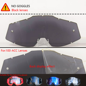 <span class=keywords><strong>Lentes</strong></span> de Repuesto para Gafas de Motociclismo, Ligeras, Desprendibles, Accesorios de Ciclismo <span class=keywords><strong>MTB</strong></span>, Montura de PC Reemplazable, para Hombre y Mujer, Deportivas - Product Image 3