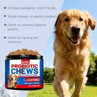 Friandises à Mâcher Probiotiques pour Chiens, Approvisionnement Direct Usine, 200g, Absorption Rapide, Soutien Sûr à la Santé Digestive, Renforce l'Immunité, Complément Alimentaire pour Animaux de Compagnie