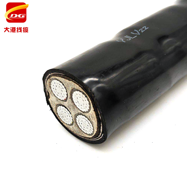 Aluminum Core Armoured Power Cable 0.6/1kV  4  5 Cores 16 25 50 95 120mm² XLPE Insulated  and PVC  Sheathed  Underground  Cables