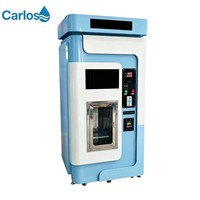 Equipo Dispensador de Agua Potable para Exteriores, Máquina Expendedora de Agua con Pago por Código QR, Efectivo y Monedas para Escuelas