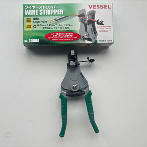 Dénudeur de fils Vessel 3000B pour fil unique 1,0-3,2 mm, outil de dénudage automatique - Product Image 2