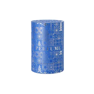 Cosmetic Container Cylindrical Lipstick <b>Round</b> Paper Tube Packaging <b>Box</b> with Flat Lid - Product Image 2