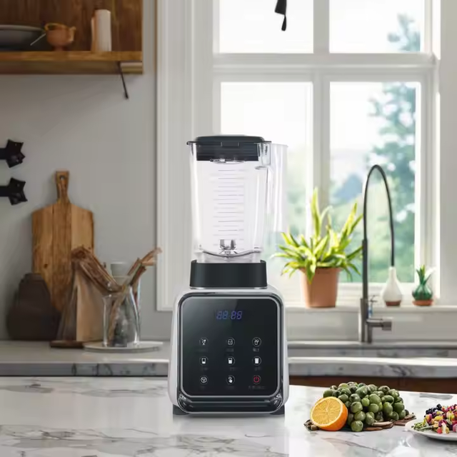 Commercial Household Smoothies Maker Blender 2L 1500W Touch Control Multifunctional Kitchen Appliance