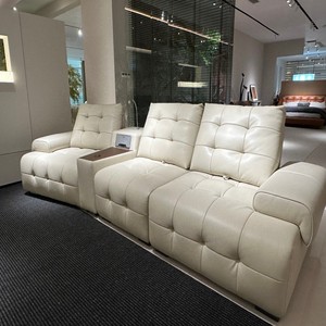 Vonliva - Juego de Sofás Seccionales de Cuero de Lujo, Estilo Moderno, Muebles para Sala de Estar con Luz - Product Image 3