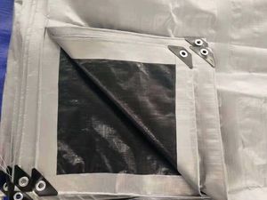 Bâche en PE enduite imperméable <span class=keywords><strong>pour</strong></span> camion, <span class=keywords><strong>remorque</strong></span>, auvent extérieur et tente - Product Image 3