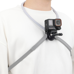 VRIG-Soporte de cuello, diseño ergonómico, liberación de un botón, tubo suave ajustable, Correa segura para tiro POV - Product Image 1