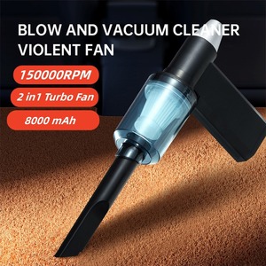 Ventilador Turbo Jet de 130000 RPM y 52 m/s, Ventilador Industrial de Conducto con Motor sin Escobillas de 4000 mAh, Secador de Autos - Product Image 6