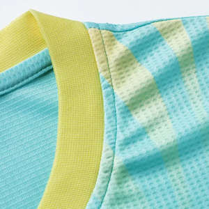 Thiết kế mới nhất năng động đội bóng đá đào tạo bánh cho nam giới Trọng lượng nhẹ nhanh khô đồng phục - Product Image 4