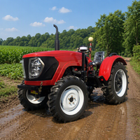 Tracteur de jardin miniature 100 CV pas cher, 4x4, machine agricole, tracteur de ferme