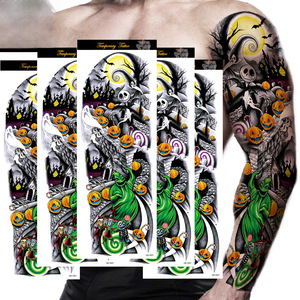 <span class=keywords><strong>Tatuaje</strong></span> temporal Hadiyah para hombres y mujeres Tatuajes <span class=keywords><strong>de</strong></span> brazo completo <span class=keywords><strong>de</strong></span> larga duración Tatuajes <span class=keywords><strong>de</strong></span> <span class=keywords><strong>manga</strong></span> realistas impermeables - Product Image 6