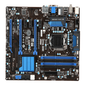 เมนบอร์ด Z77A-<span class=keywords><strong>G45</strong></span> MSI มีช่องเสียบ4 x PCIe 2.0x1รองรับ i7 <span class=keywords><strong>Intel</strong></span> Core 3rd/i5 /i3/ Pentium Processors - Product Image 2