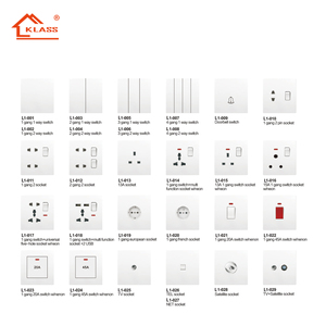 Klass Ôn Châu điện ánh sáng nhà tường điện Thiết bị chuyển mạch điện Cắm Anh Ổ cắm ổ cắm và Thiết bị chuyển mạch điện - Product Image 6
