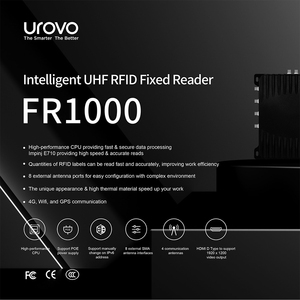 Urovo Đầu Đọc Cố Định <span class=keywords><strong>UHF</strong></span> RFID Thông Minh Tầm Xa Impinj E710 <span class=keywords><strong>8</strong></span> Cổng Đầu Đọc Cố Định <span class=keywords><strong>Uhf</strong></span> Rfid Để Quản Lý Nhà Kho - Product Image 6