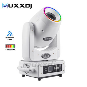 BPM-Spots 100 Battery &amp; <strong>Wireless</strong> <strong>DMX</strong> 100W LED Spot <strong>Moving</strong> <strong>Head</strong> <strong>Light</strong> Battery Powered Stage <strong>Light</strong> Wedding DJ Club Events - Product Image 1