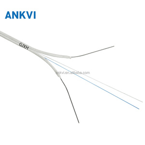 สายเคเบิล FTTH แบบ GJXH 4 แกน สำหรับภายในอาคาร ชนิดสายเหล็กโค้งรูปเลข 8 LSZH - Product Image 6
