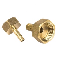 Tuyau en laiton Barb Pagoda Type Adaptateur rapide Raccords flexibles pour tuyaux d'air et de gaz carburant-Style enfichable