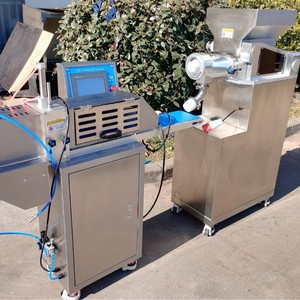 Machine automatique de formage et de découpe de barres énergétiques aux céréales, machine extrudeuse de barres protéinées et de granola - Product Image 3