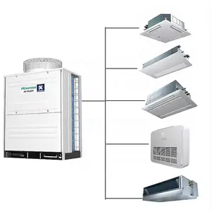 Climatiseur central VRF commercial à faible coût système de CVC de climatiseur intelligent à onduleur multizone pour bureau d'école de villa